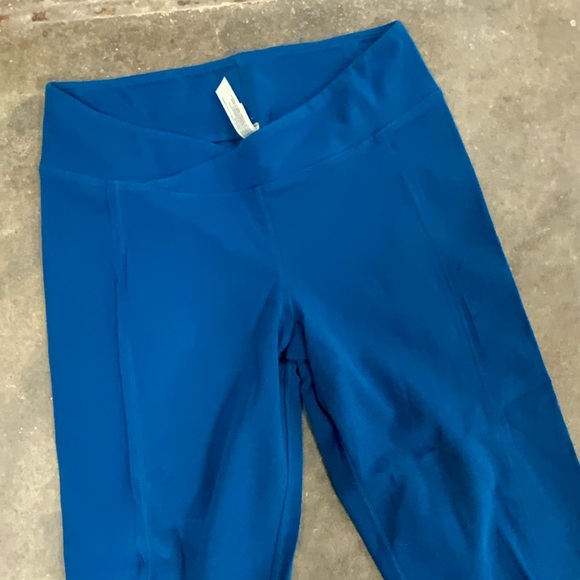 Free People Movement Blue Turnout Tie Ballet Yoga Leggings - Size Small OBO - Picture 7 of 8